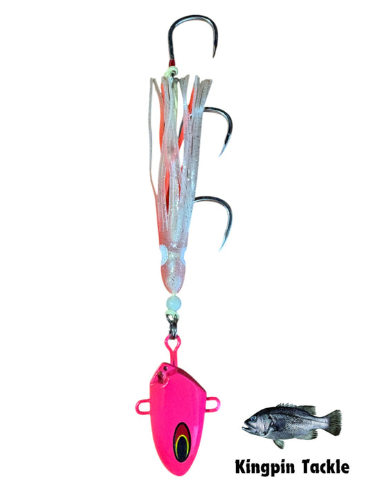 Pink Hybrid Bottom Jig