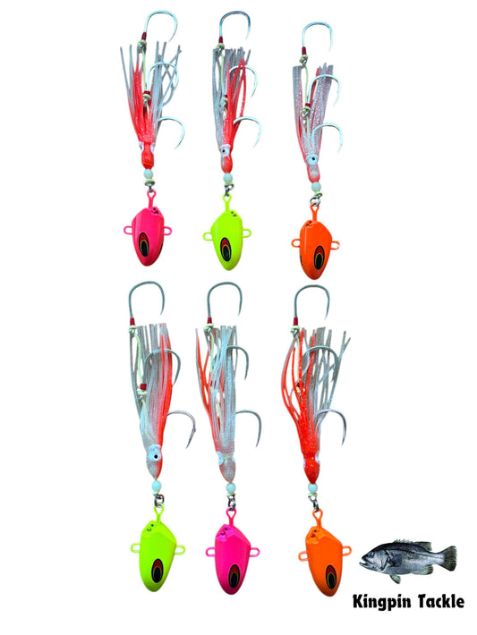 6 Value Pack - Heavy Offshore Hybrid Jigs - Limited Edition